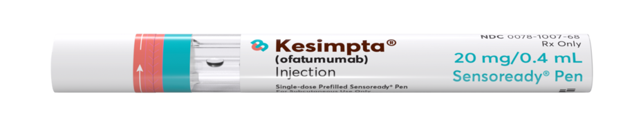 Image of the KESIMPTA auto-injector pen