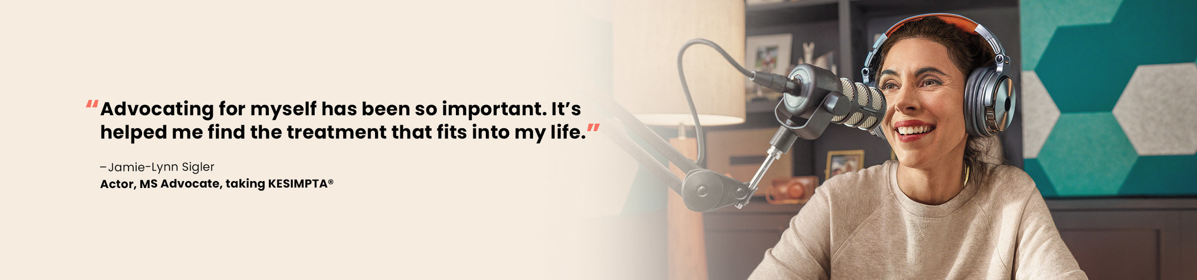 Hero image of Jamie-Lynn Sigler on her podcast