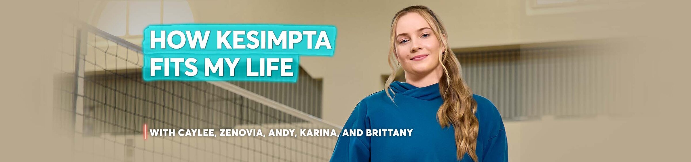 How KESIMPTA fits my life video